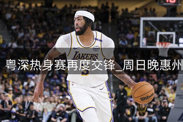 粤深热身赛再度交锋 周日晚惠州上演强强对话